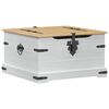 vidaXL storage box &mu;&epsilon; &rho;ά&phi;&iota; &Lambda;&epsilon;&upsilon;&kappa;ό 78 x 78 x 45 &epsilon;&kappa;. &Sigma;&tau;&epsilon;&rho;&epsilon;ά &xi;&upsilon;&lambda;&epsilon;ί&alpha; &pi;&epsilon;ύ&kappa;&omicron;&upsilon;