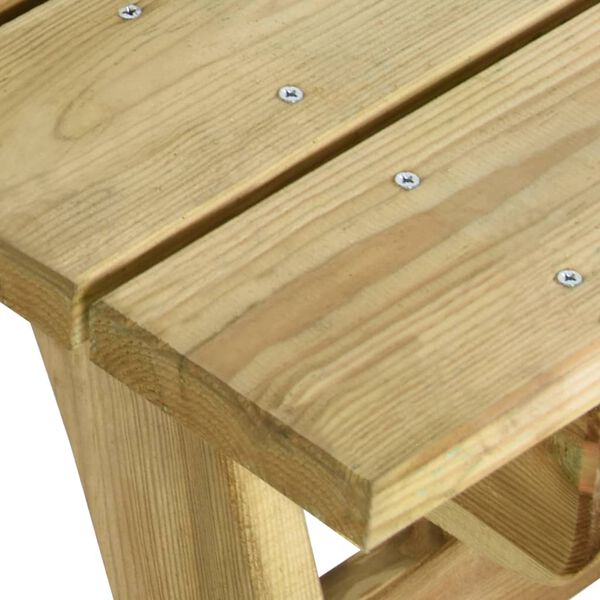 vidaXL Τραπέζι Κήπου 160 x 74 x 75 εκ. από Εμποτισμένο Ξύλο Πεύκου