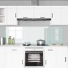 vidaXL Πίσω Πάνελ Κουζίνας Λευκό 100 x 60 cm σκληρυμένο γυαλί