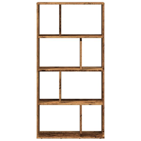 vidaXL Βιβλιοθήκη Όψη Παλαιού Ξύλου 60x20x120 εκ. Επεξεργασμένο Ξύλο