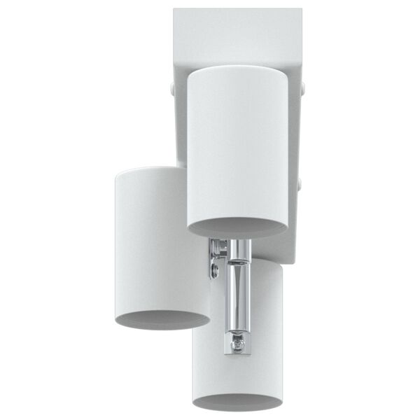 vidaXL Σποτ οροφής Λευκό 38 x 6.5 x 11.5 εκ Ατσάλι