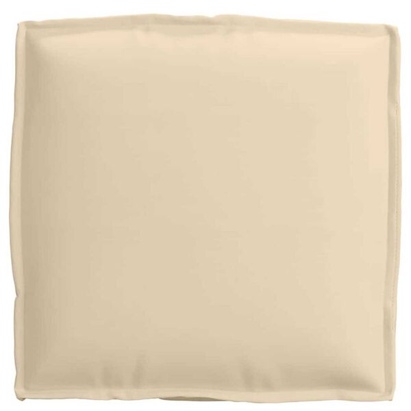 vidaXL Μαξιλάρι παλέτας για κάθισμα 2 pcs Μπεζ 40 x 40 x 8 εκ.