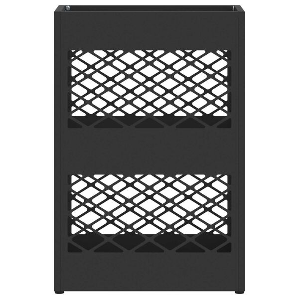 vidaXL Σταντ Ομπρέλας Μαύρο - 28x12x41 εκ. Χάλυβας