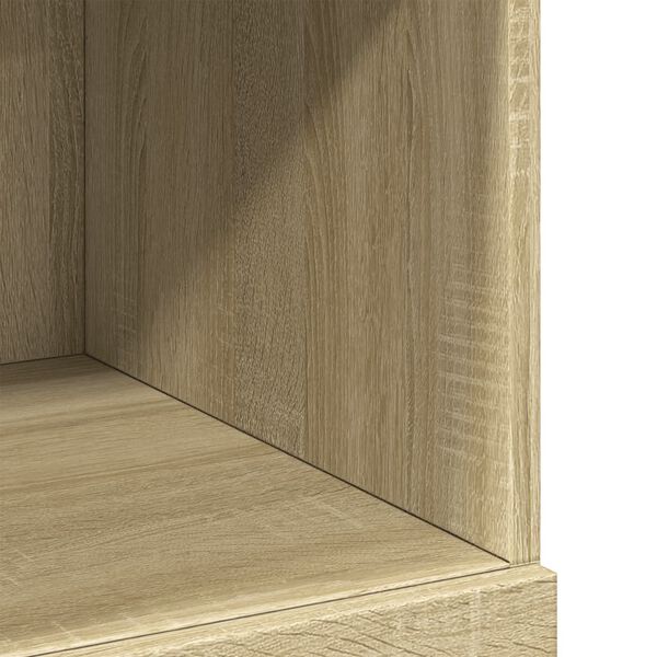 vidaXL Ντουλάπι Sonoma Δρυς 80x42,5x124 εκ. από Επεξεργασμένο Ξύλο
