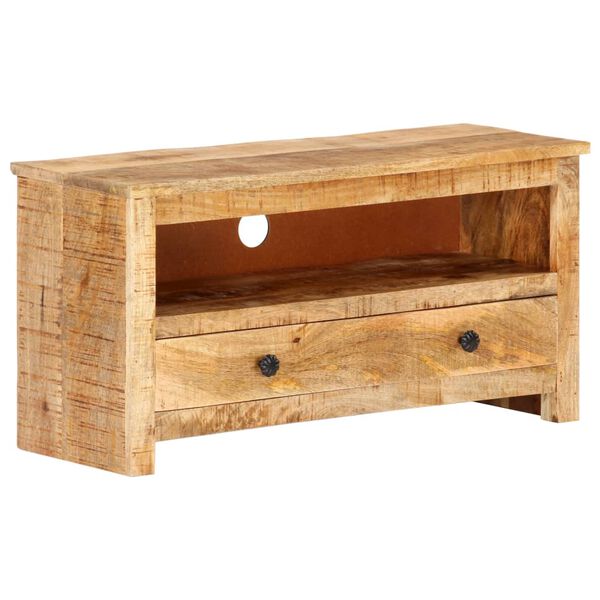 vidaXL Έπιπλο Τηλεόρασης 79 x 30 x 40 εκ. από Ακατέργαστο Ξύλο Μάνγκο