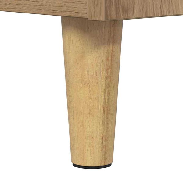 vidaXL Κομοδίνο artisan δρυς 60 x 44.5 x 45 εκ Επεξεργασμένο ξύλο