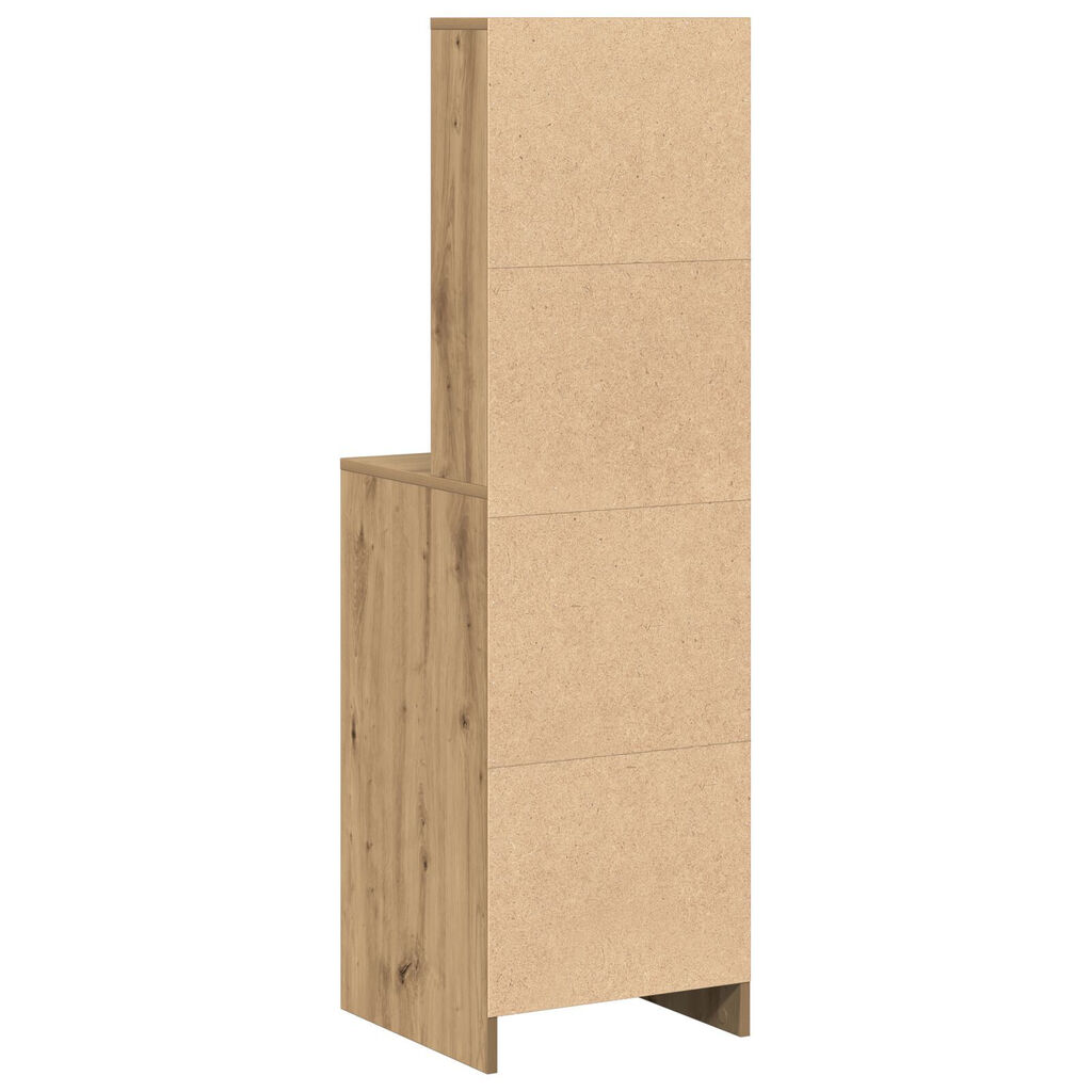 vidaXL Ψηλό Ντουλάπι Artisan Δρυς 40x41x135 cm Μοριοσανίδα