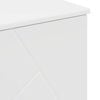 vidaXL Ντουλάπι Μπάνιου Λευκό 76,5 x 35 x 64 εκ Επεξεργασμένο ξύλο