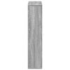 vidaXL Βιβλιοθήκη Γκρι Sonoma 63x20x90 εκ. από Επεξεργ. Ξύλο