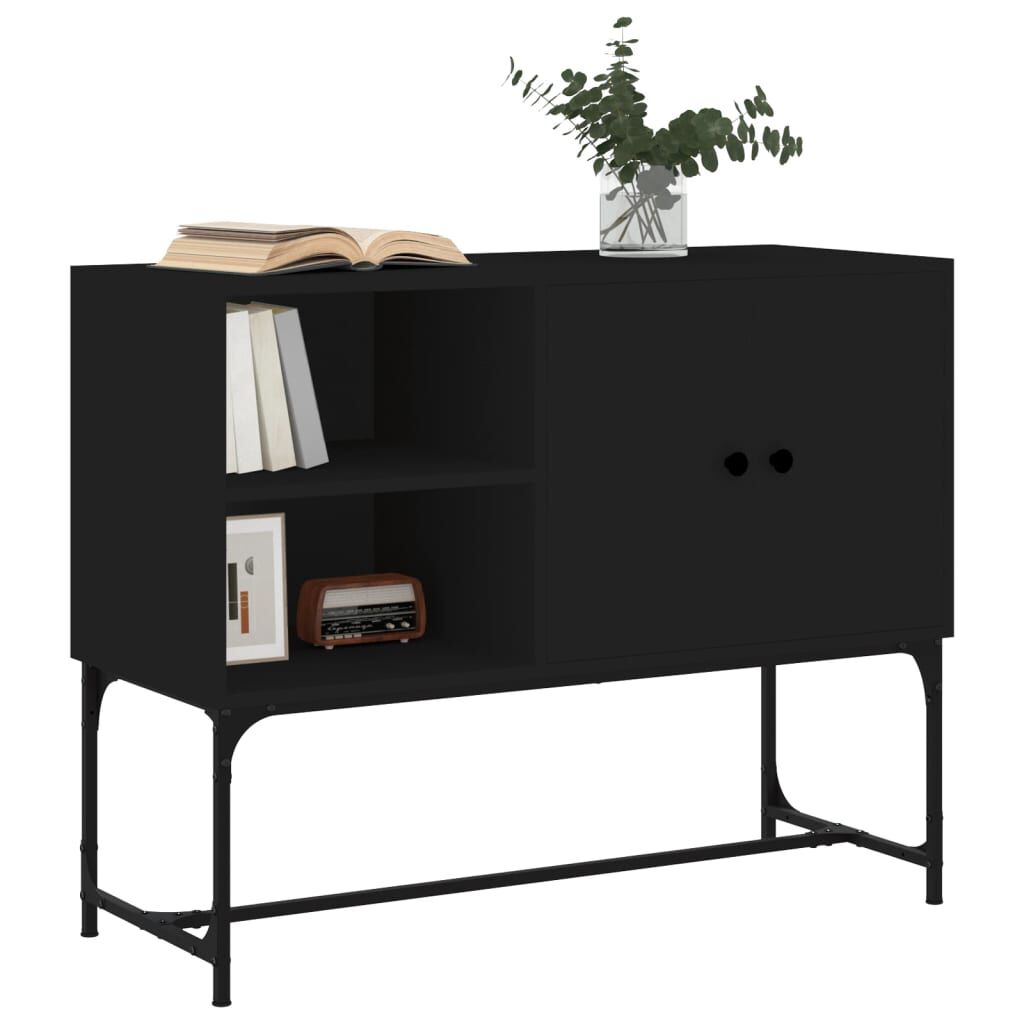 vidaXL Μπουφές Μαύρος 100 x 40 x 79,5 εκ. από Επεξεργασμένο Ξύλο