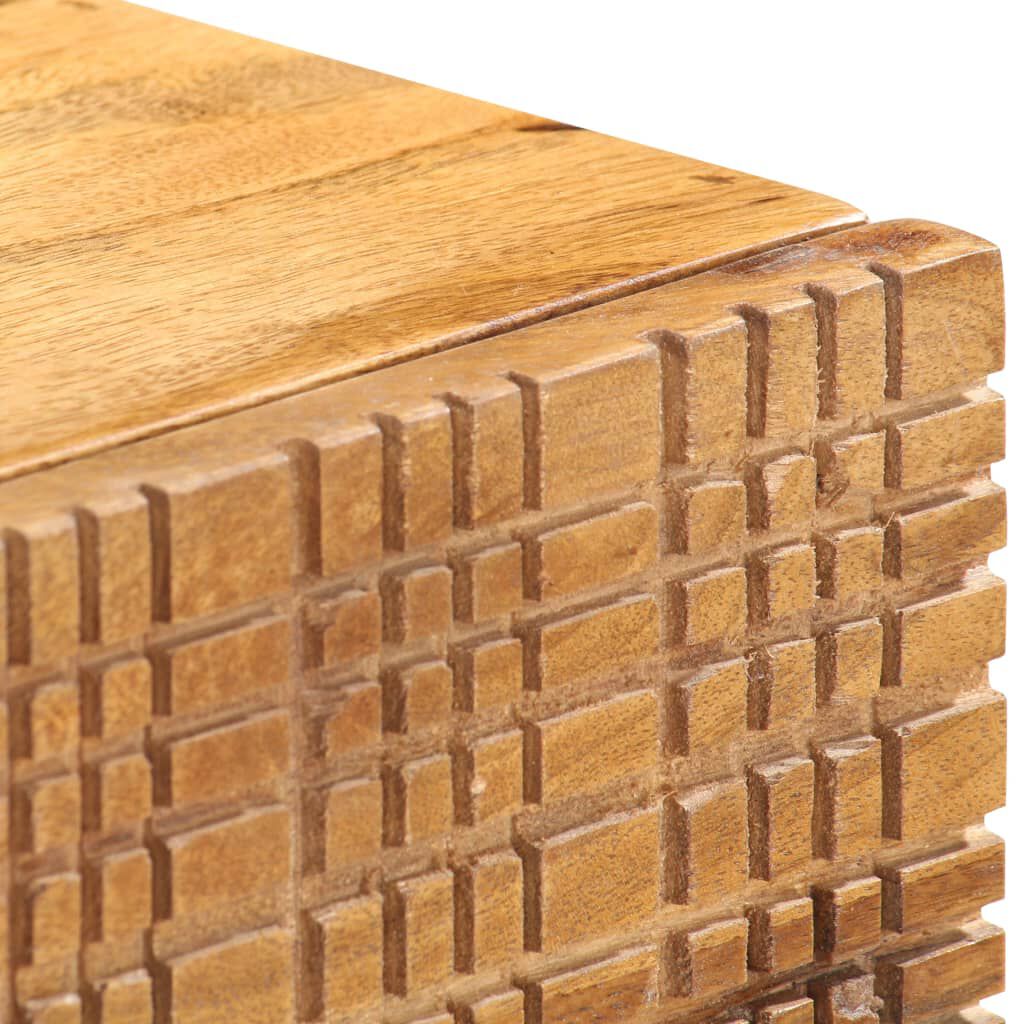 vidaXL Ντουλάπι 45 x 30 x 75 εκ. από Μασίφ Ξύλο Μάνγκο