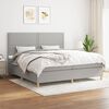 vidaXL &Kappa;&rho;&epsilon;&beta;ά&tau;&iota; Boxspring &mu;&epsilon; &Sigma;&tau;&rho;ώ&mu;&alpha; &Alpha;&nu;&omicron;&iota;&chi;&tau;ό &Gamma;&kappa;&rho;&iota; 200x200 &epsilon;&kappa;. &Upsilon;&phi;&alpha;&sigma;&mu;ά&tau;&iota;&nu;&omicron;