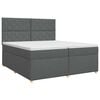vidaXL &Kappa;&rho;&epsilon;&beta;ά&tau;&iota; box spring &mu;&epsilon; &sigma;&tau;&rho;ώ&mu;&alpha; &Sigma;&kappa;&omicron;ύ&rho;&omicron; &Gamma;&kappa;&rho;&iota; 200 x 200 cm Ύ&phi;&alpha;&sigma;&mu;&alpha;
