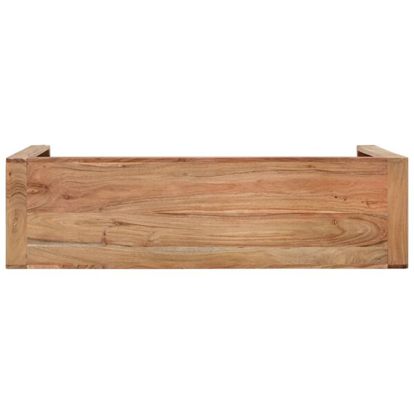 vidaXL Τραπέζι Κονσόλα 110 x 30 x 76 εκ. από Μασίφ Ξύλο Ακακίας