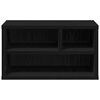 vidaXL Σταντ Εκτυπωτή Μαύρη δρυς 40 x 32 x 22.5 εκ Επεξεργασμένο ξύλο