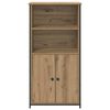 vidaXL Highboard Artisan Oak 62 x 36 x 121,5 &epsilon;&kappa; &Epsilon;&pi;&epsilon;&xi;&epsilon;&rho;&gamma;&alpha;&sigma;&mu;έ&nu;&omicron; &xi;ύ&lambda;&omicron;