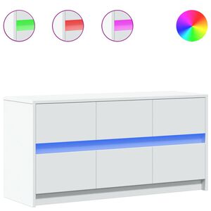 vidaXL Έ&pi;&iota;&pi;&lambda;&omicron; &Tau;&eta;&lambda;&epsilon;ό&rho;&alpha;&sigma;&eta;&sigmaf; &mu;&epsilon; LED &Lambda;&epsilon;&upsilon;&kappa;ό 100x34x50 &epsilon;&kappa;. &alpha;&pi;ό &Epsilon;&pi;&epsilon;&xi;. &Xi;ύ&lambda;&omicron;