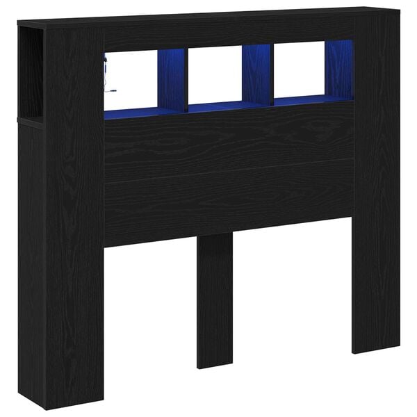 vidaXL LED &kappa;&epsilon;&phi;&alpha;&lambda;ά&rho;&iota; &mu;&epsilon; &rho;ά&phi;&iota; &Mu;&alpha;ύ&rho;&eta; &Omicron;&xi;&upsilon;ά 120 x 18,5 x 103,5 &epsilon;&kappa;