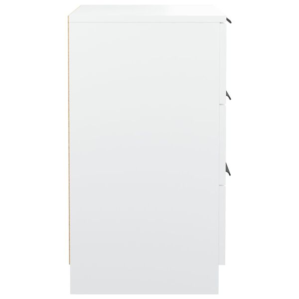vidaXL Κομοδίνο Λευκό 40 x 36 x 65 εκ.