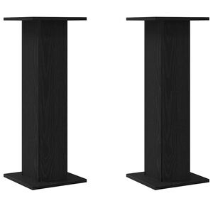 vidaXL &Beta;ά&sigma;&epsilon;&iota;&sigmaf; &Eta;&chi;&epsilon;ί&omega;&nu; 2 pcs &Mu;&alpha;ύ&rho;&eta; &Omicron;&xi;&upsilon;ά 30 x 30 x 80 cm