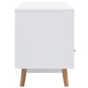 vidaXL Έπιπλο Τηλεόρασης Λευκό 160 x 40 x 55 εκ. από MDF