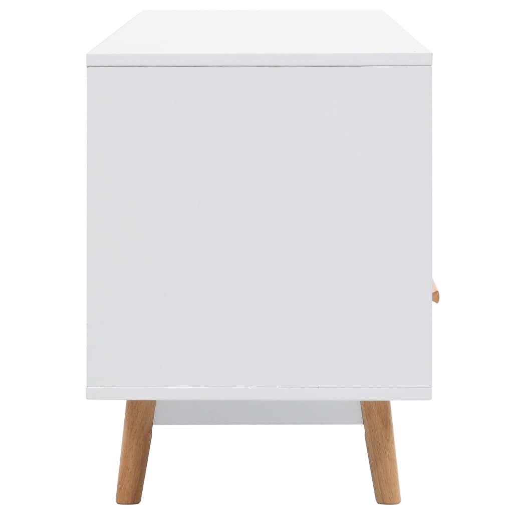 vidaXL Έπιπλο Τηλεόρασης Λευκό 160 x 40 x 55 εκ. από MDF