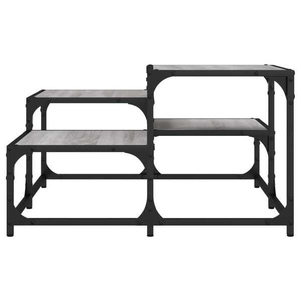 vidaXL Τραπεζάκι Σαλονιού Γκρι Sonoma 68 x 68 x 40 εκ. Επεξεργ. Ξύλο