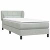 vidaXL Box Spring &kappa;&rho;&epsilon;&beta;ά&tau;&iota; &mu;&epsilon; &sigma;&tau;&rho;ώ&mu;&alpha; &alpha;&nu;&omicron;&iota;&chi;&tau;ό &gamma;&kappa;&rho;&iota; 90x220 &epsilon;&kappa;. &Beta;&epsilon;&lambda;&omicron;ύ&delta;&iota;&nu;&omicron;