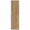 vidaXL Βιβλιοθήκη Artisan Δρυς 34x31x112 εκ. Επεξεργασμένο Ξύλο