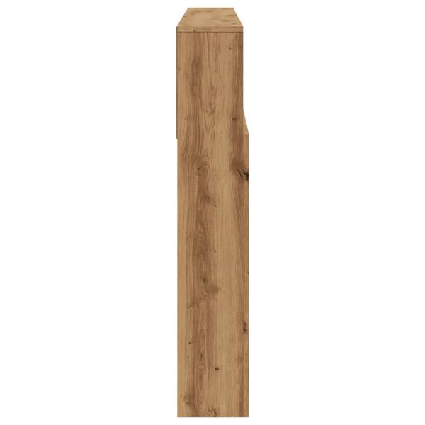 vidaXL Ντουλάπι κεφαλάρι Artisan Oak Κατασκευασμένο ξύλο