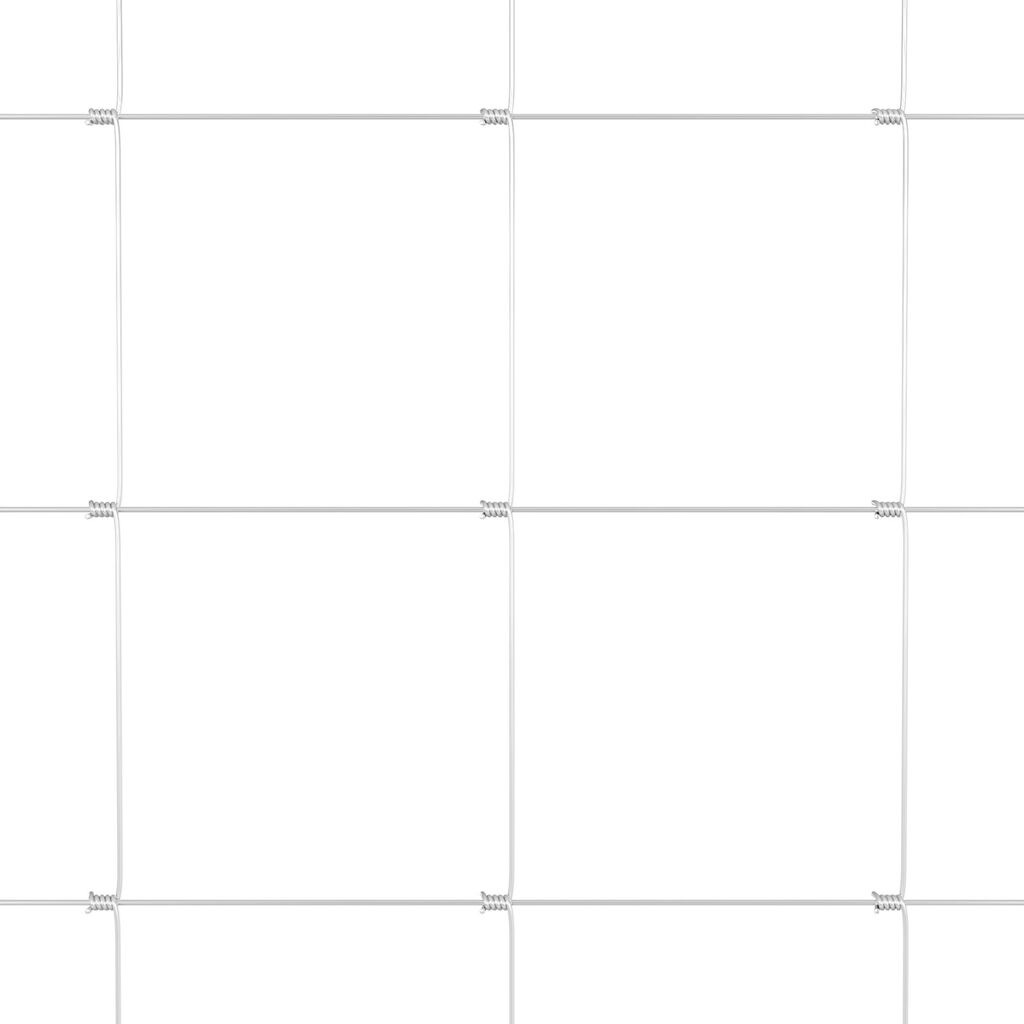vidaXL Περίφραξη αγρού Γκρι 0.8 x 10 m Ατσάλι