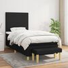 vidaXL &Kappa;&rho;&epsilon;&beta;ά&tau;&iota; Boxspring &mu;&epsilon; &Sigma;&tau;&rho;ώ&mu;&alpha; &Mu;&alpha;ύ&rho;&omicron; 100 x 200 &epsilon;&kappa;. &Upsilon;&phi;&alpha;&sigma;&mu;ά&tau;&iota;&nu;&omicron;