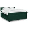 vidaXL &Kappa;&rho;&epsilon;&beta;ά&tau;&iota; Boxspring &mu;&epsilon; &Sigma;&tau;&rho;ώ&mu;&alpha; &Sigma;&kappa;&omicron;ύ&rho;&omicron; &Pi;&rho;ά&sigma;&iota;&nu;&omicron; 180x200&epsilon;&kappa;. &Beta;&epsilon;&lambda;&omicron;ύ&delta;&iota;&nu;&omicron;