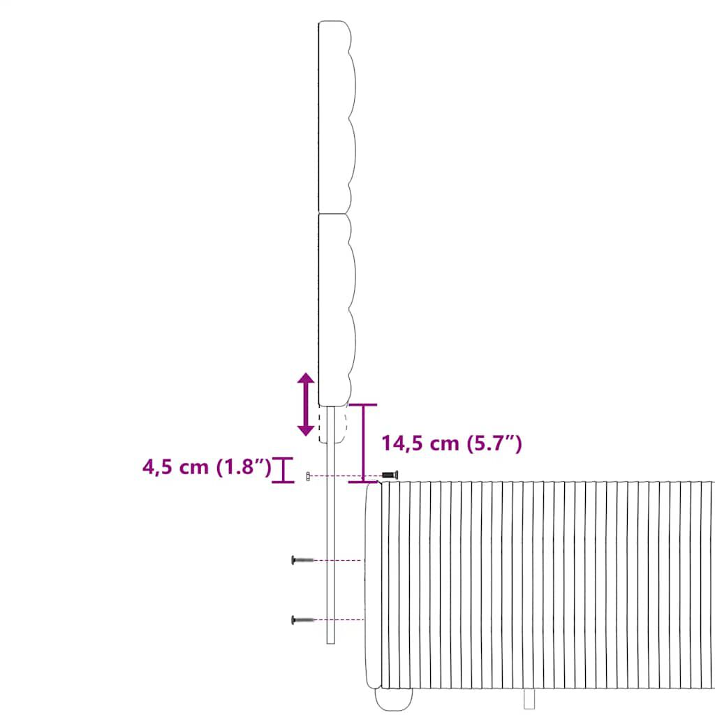 vidaXL Κρεβάτι Boxspring με Στρώμα Σκούρο Γκρι 200x200 εκ. Υφασμάτινο