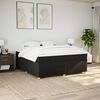 vidaXL &Kappa;&rho;&epsilon;&beta;ά&tau;&iota; Boxspring &mu;&epsilon; &Sigma;&tau;&rho;ώ&mu;&alpha; &Mu;&alpha;ύ&rho;&omicron; 200x200 &epsilon;&kappa;. &Upsilon;&phi;&alpha;&sigma;&mu;ά&tau;&iota;&nu;&omicron;