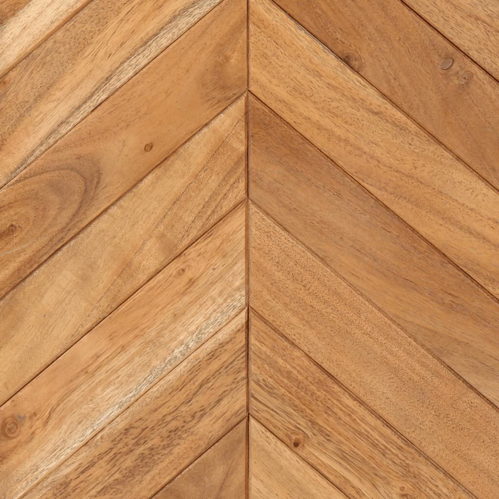 vidaXL Ντουλάπι Μπάνιου Επιτοίχιο 40x30x60 εκ. Μασίφ Ακακία/Σίδερο