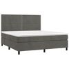vidaXL &Kappa;&rho;&epsilon;&beta;ά&tau;&iota; Boxspring &mu;&epsilon; &Sigma;&tau;&rho;ώ&mu;&alpha; &Sigma;&kappa;&omicron;ύ&rho;&omicron; &Gamma;&kappa;&rho;&iota; 160x200 &epsilon;&kappa;. &Beta;&epsilon;&lambda;&omicron;ύ&delta;&iota;&nu;&omicron;