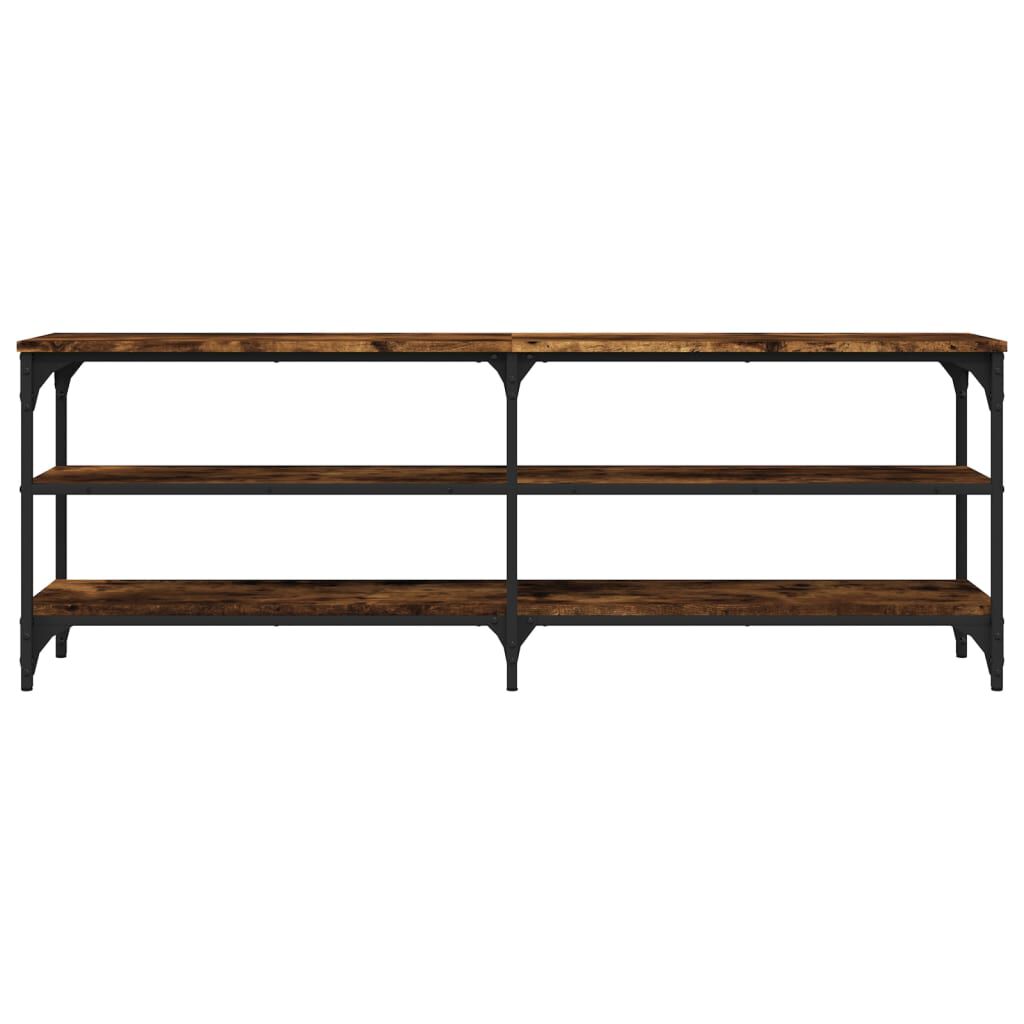 vidaXL Έπιπλο Τηλεόρασης Καπνιστή Δρυς 140x30x50 εκ. Επεξ. Ξύλο