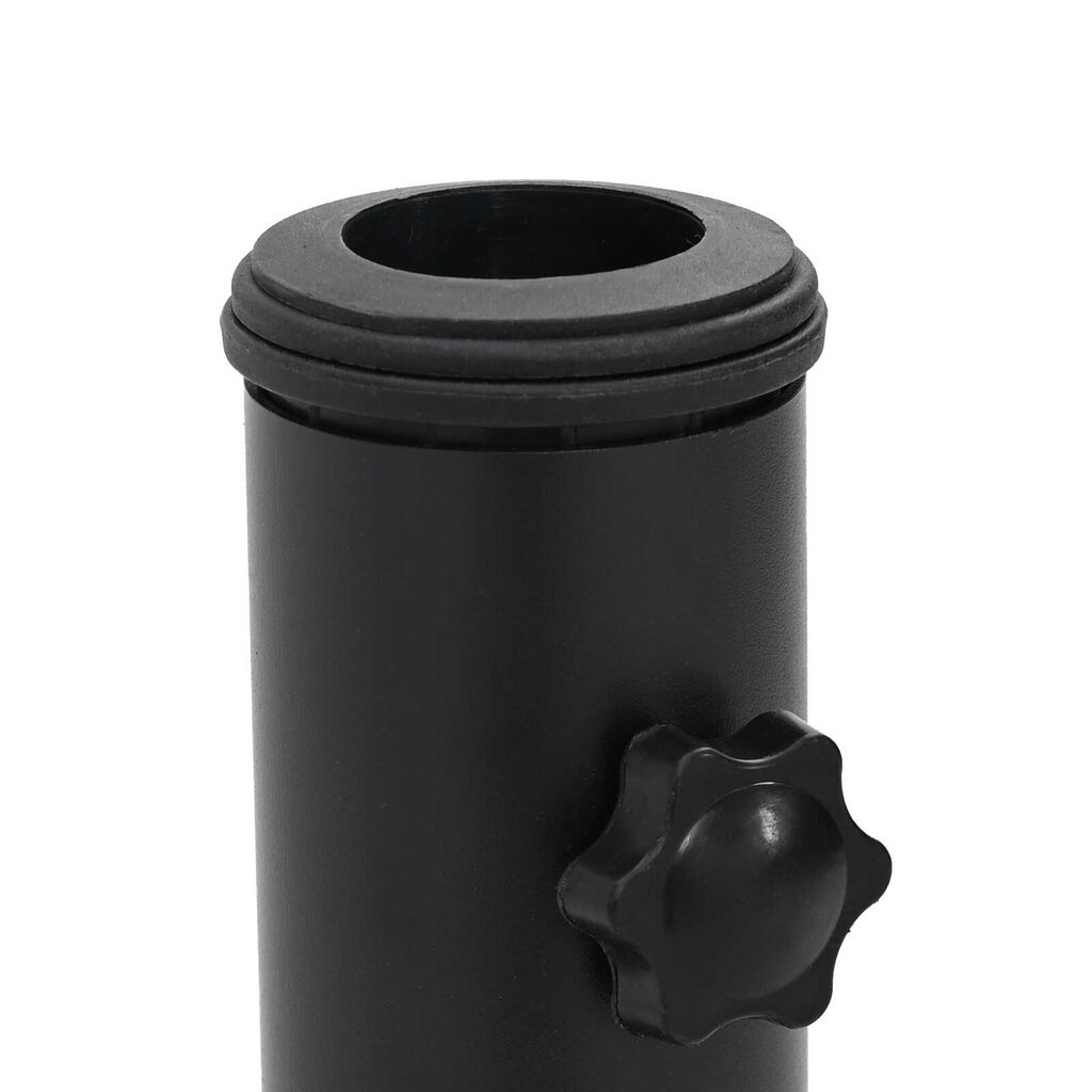 vidaXL Βάση Παρασόλ για Πόλους 37/42/52/58mm Κίτρινο Σκυρόδεμα 20 kg
