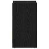 vidaXL Ντουλάπι μπάνιου Μαύρη βελανιδιά 60x33x60cm Κατασκευασμένο ξύλο
