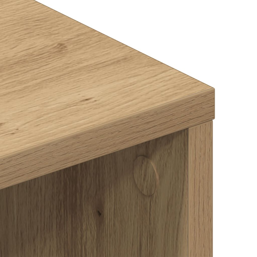 vidaXL Κονσόλα Τηλεόρασης Artisan Oak 90x35x35 εκ. Επεξεργασμένου Ξύλου