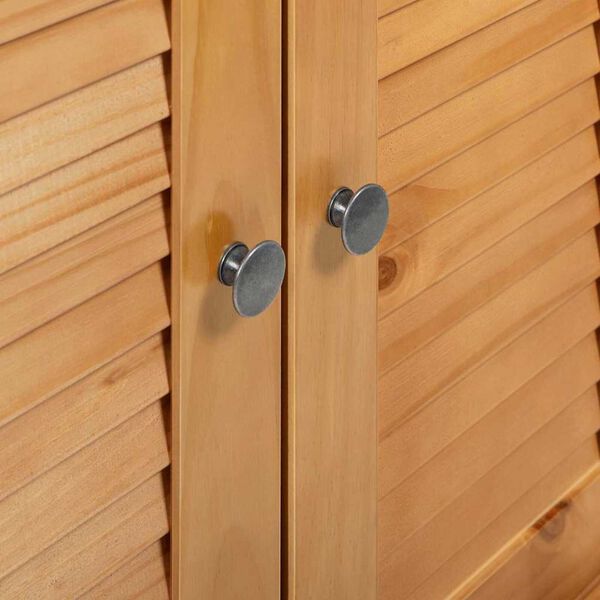 vidaXL Σετ Επίπλων Μπάνιου με συρτάρι 2 pcs Καφέ 67.5 x 34 x 80 εκ.