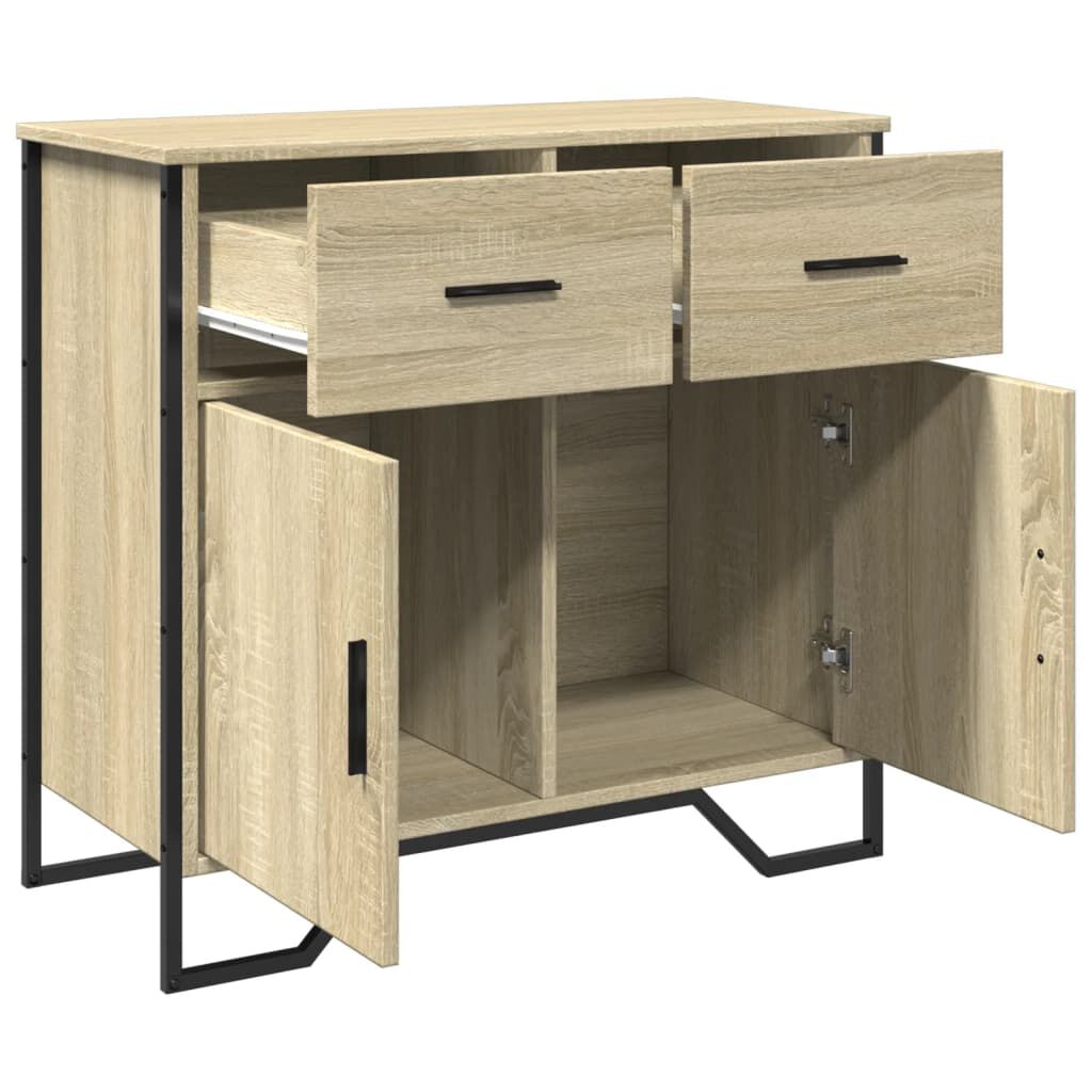vidaXL Ντουλάπι Sonoma Δρυς 79,5x35,5x74,5 εκ. από Επεξεργασμένο Ξύλο