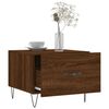vidaXL Τραπεζάκια Σαλονιού 2 τεμ Brown Oak 50x50x40 εκ Επεξ. Ξύλο