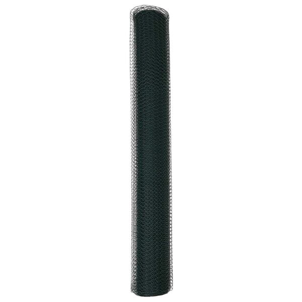 vidaXL Εξάγωνος Φράχτης Γκρίζος Πράσινο 1000 x 140 x 0.07 εκ