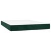 vidaXL &Kappa;&rho;&epsilon;&beta;ά&tau;&iota; Boxspring &mu;&epsilon; &Sigma;&tau;&rho;ώ&mu;&alpha; &Sigma;&kappa;&omicron;ύ&rho;&omicron; &Pi;&rho;ά&sigma;&iota;&nu;&omicron; 140x190&epsilon;&kappa;. &Beta;&epsilon;&lambda;&omicron;ύ&delta;&iota;&nu;&omicron;