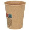 vidaXL Χάρτινα κύπελλα καφέ 1000 τεμάχια 8oz 200ml καφέ