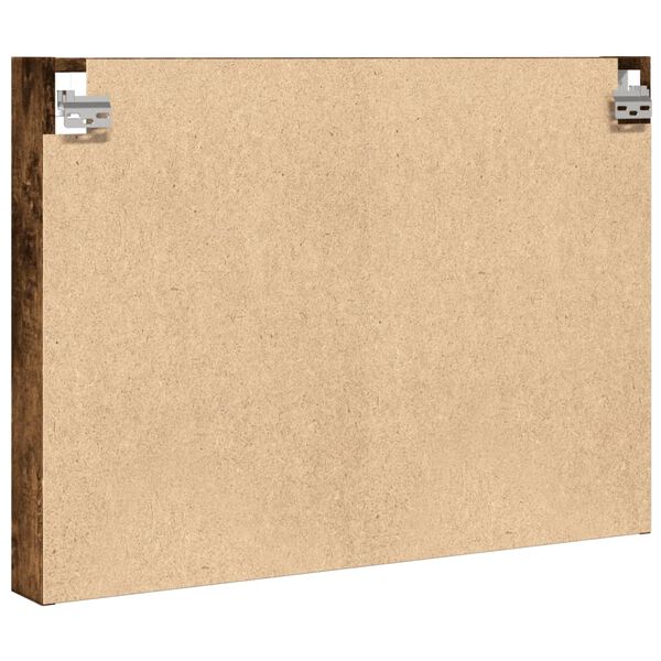 vidaXL Βιτρίνα Καπνιστή Δρυς 80x8,5x58 εκ. από Επεξεργασμένο Ξύλο