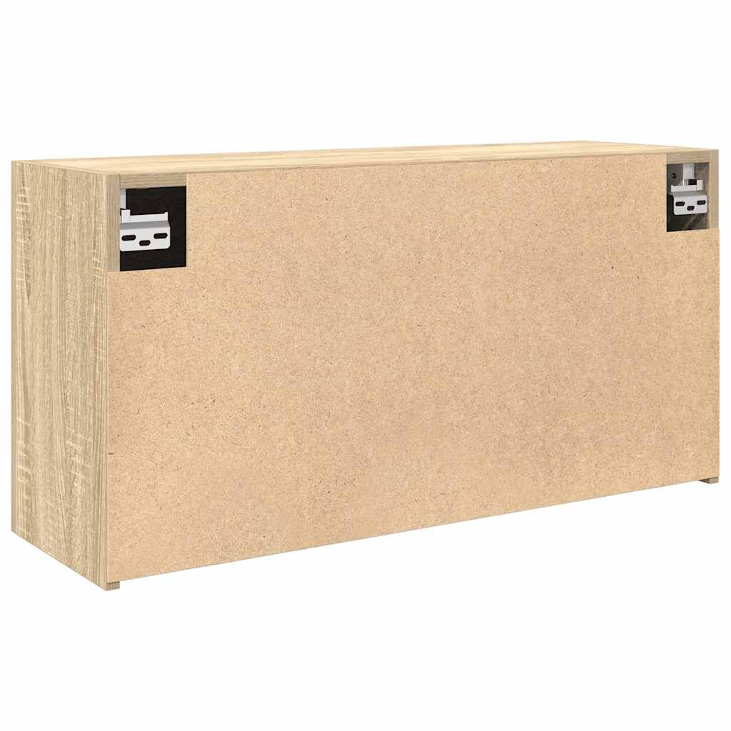 vidaXL Ντουλάπι τοίχου μπάνιου Sonoma Oak 80x25x40 cm