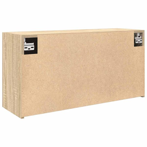 vidaXL Ντουλάπι τοίχου μπάνιου Sonoma Oak 80x25x40 cm
